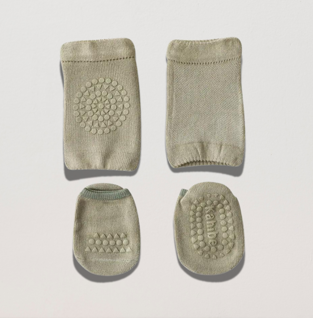 Baby Knieschützer & Anti-Rutsch Socken
