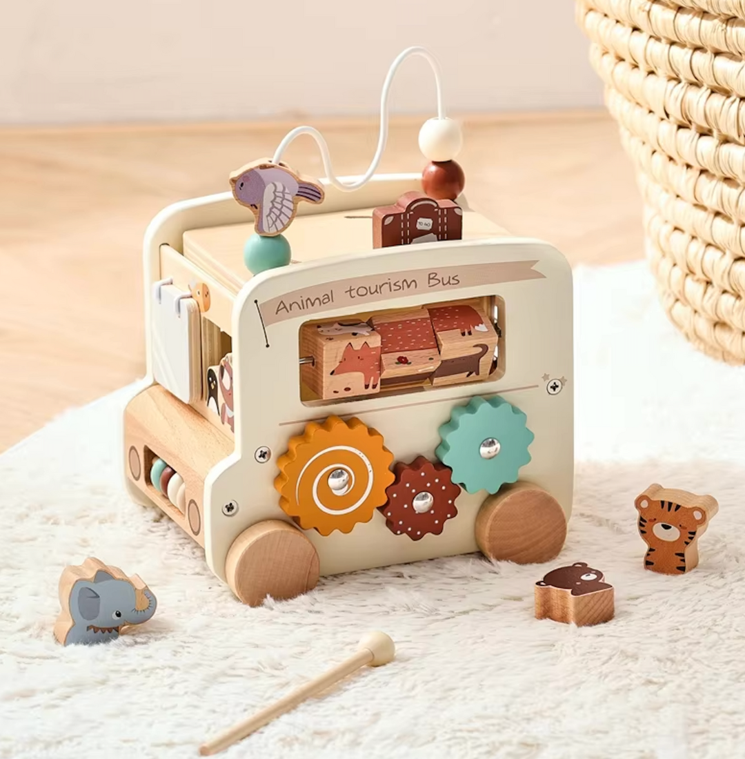 Baby Holz-Aktivitätsauto