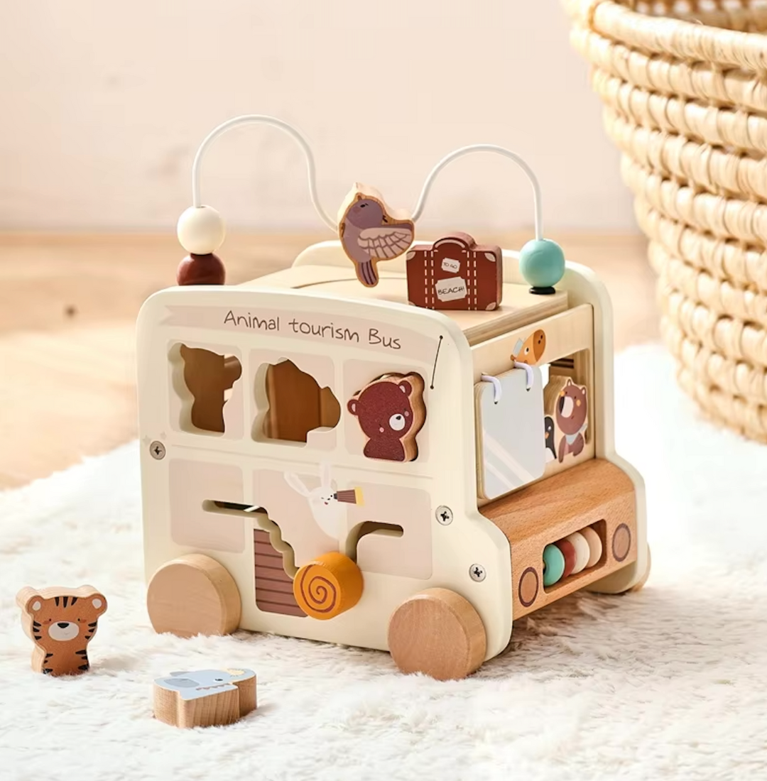 Baby Holz-Aktivitätsauto