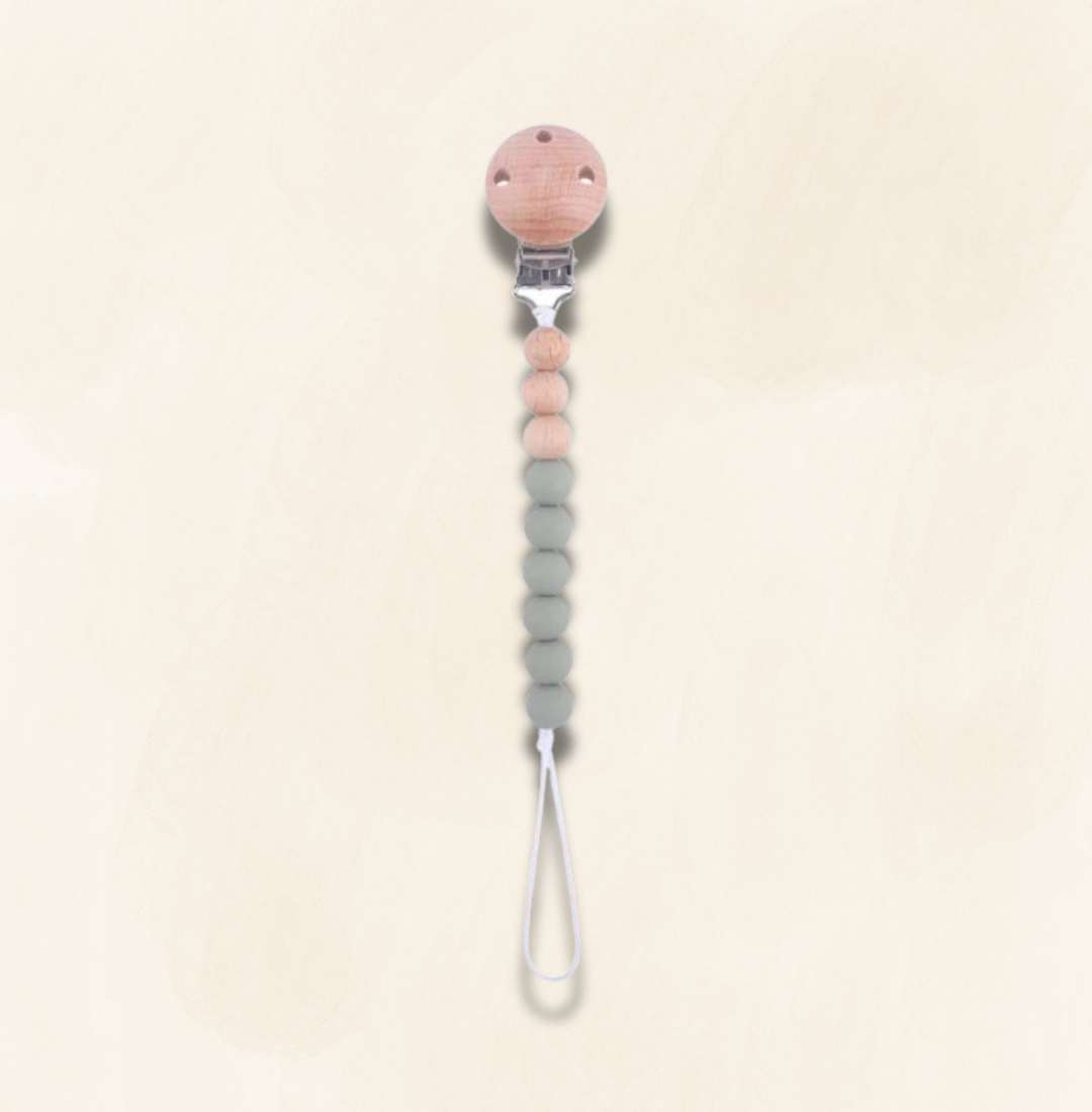 Farbenfrohe Schnullerkette