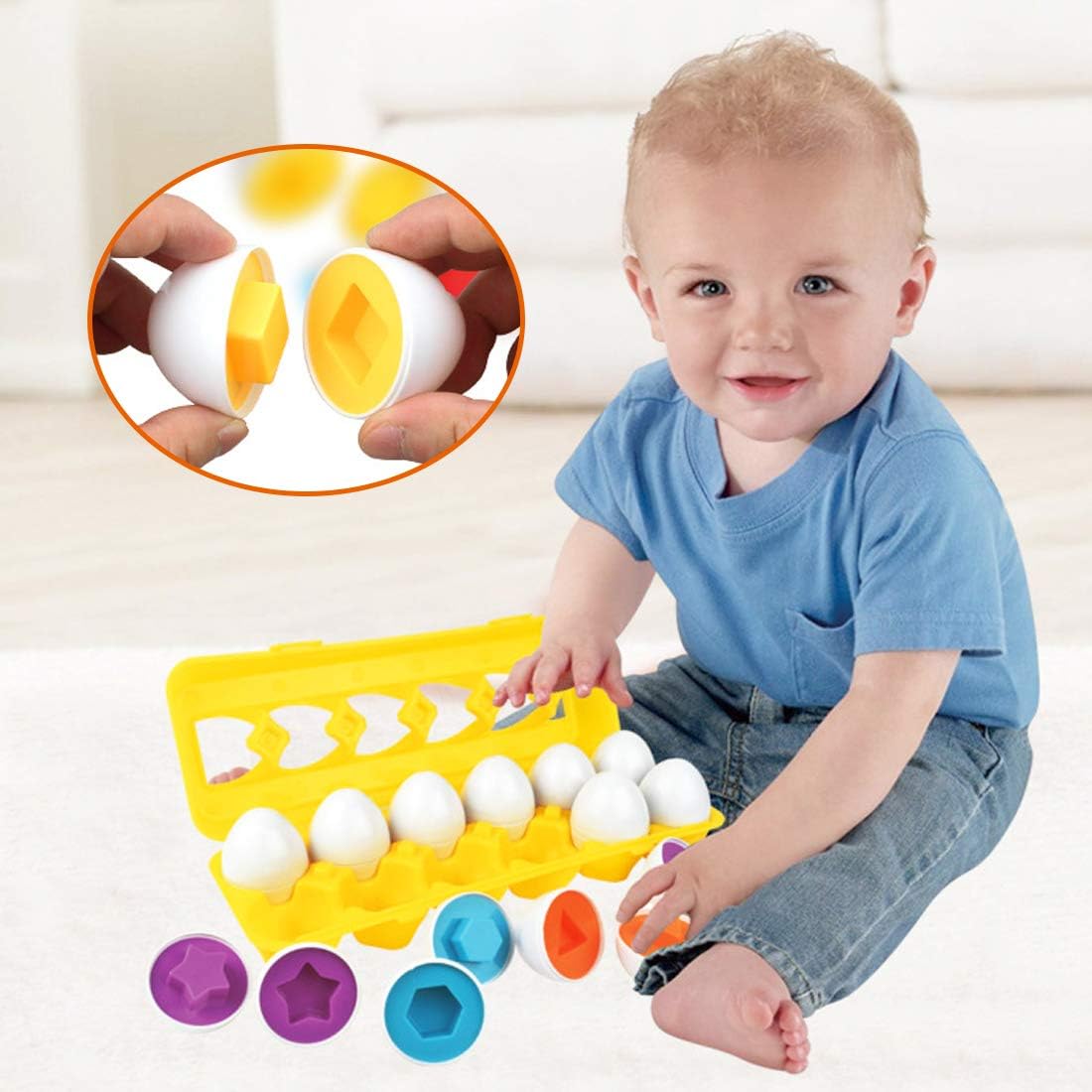 Eier Puzzle Spiel