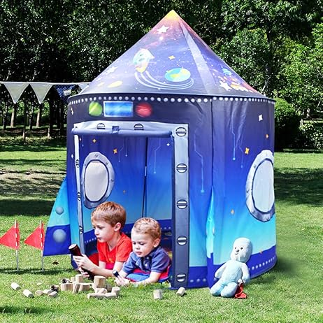 Raketenschiff Spielzelt