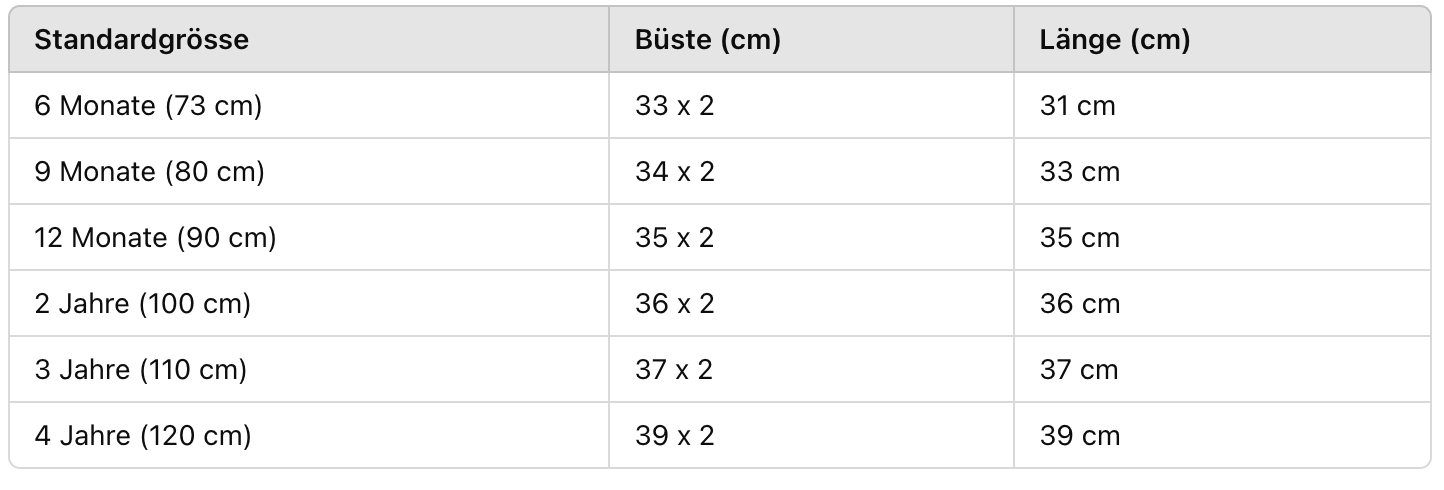 Doppelseitige Baby & Kids Winterjacken