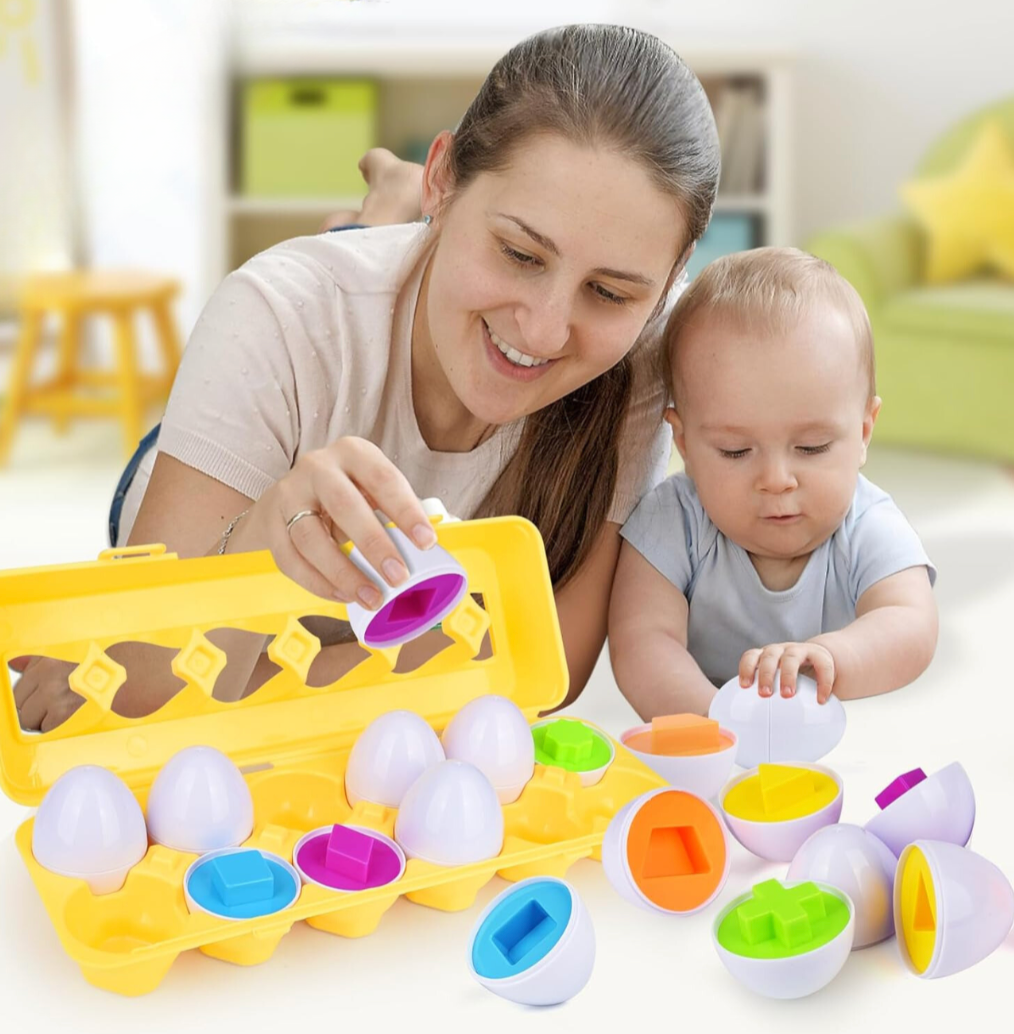 Eier Puzzle Spiel