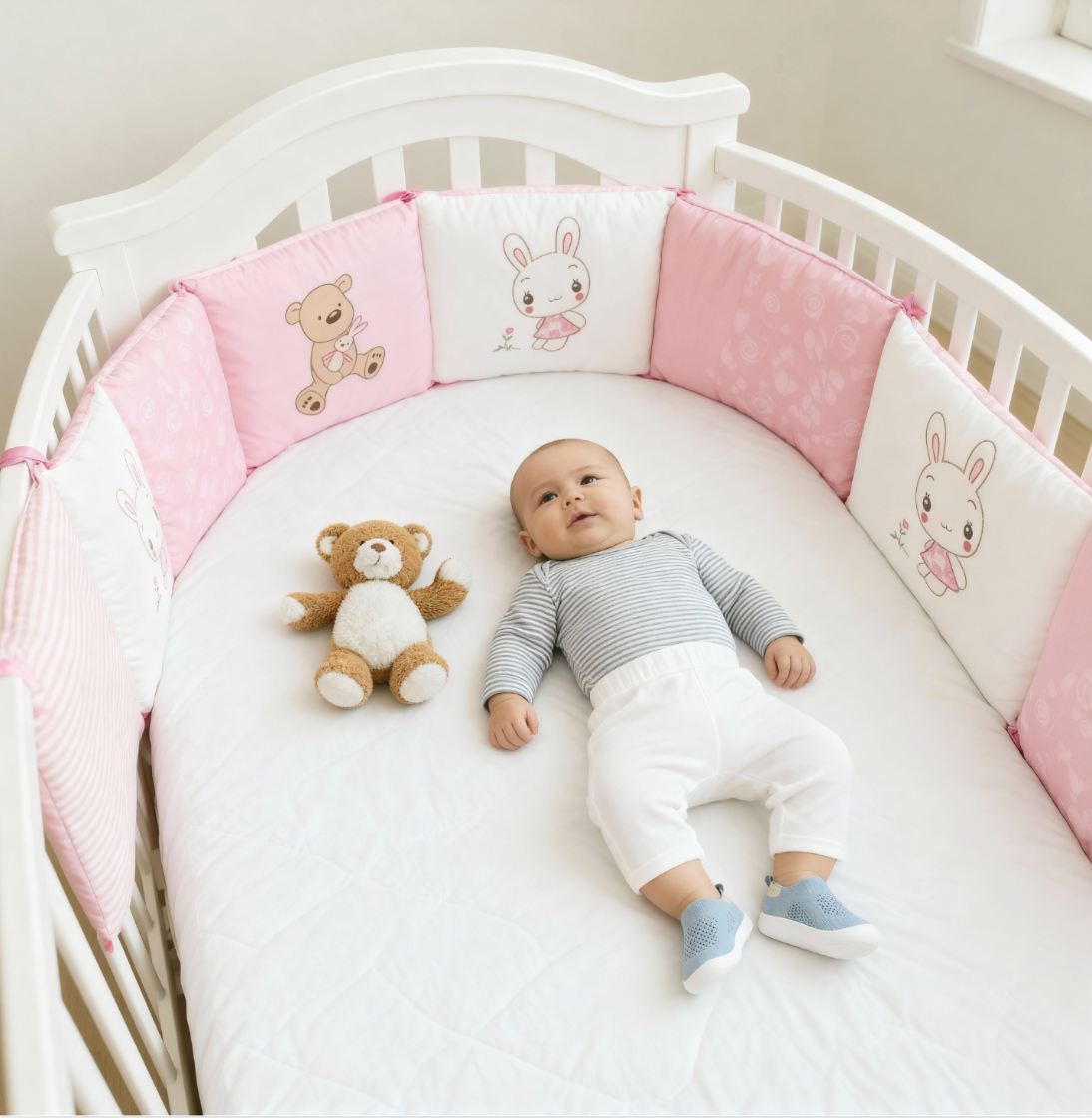 Baby Bettumrandung Set