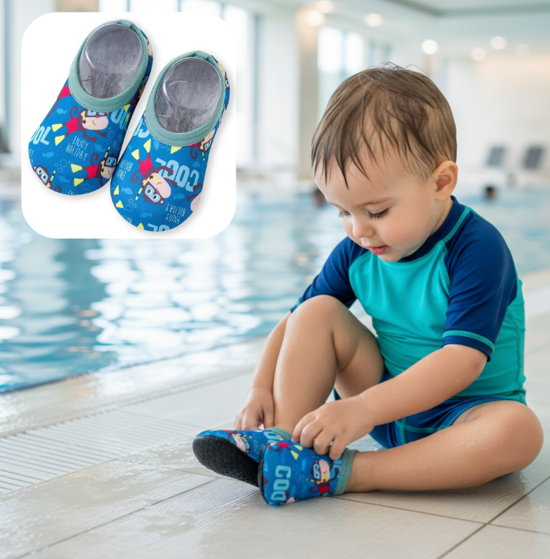 Slip Stopper Schwimmsocken für Kinder