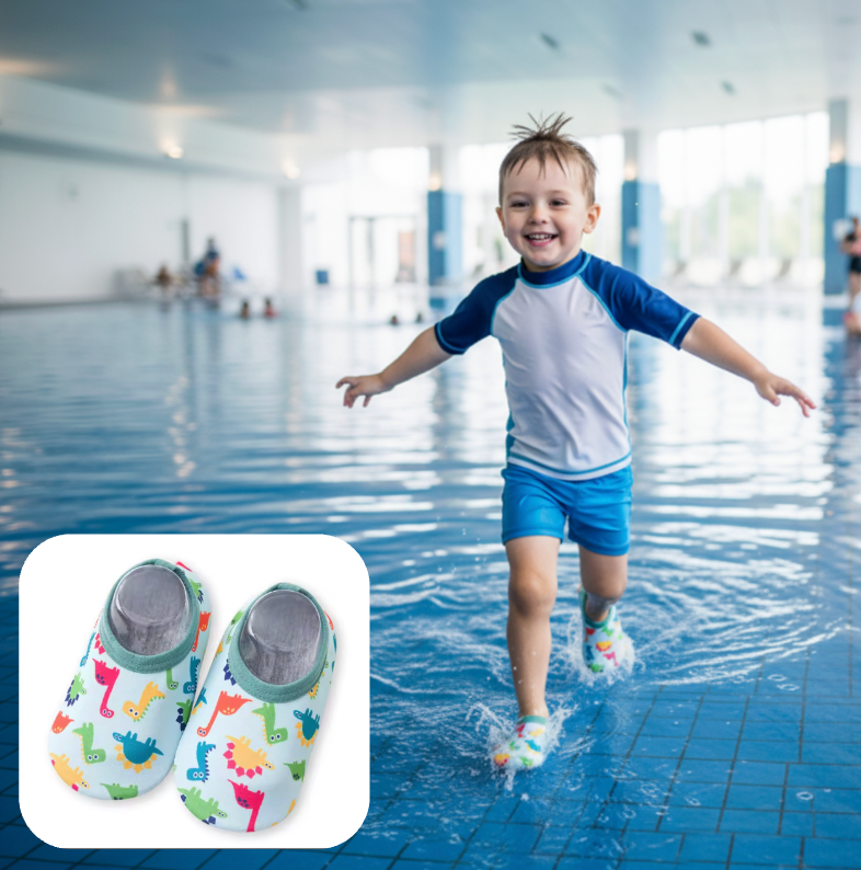 Slip Stopper Schwimmsocken für Kinder
