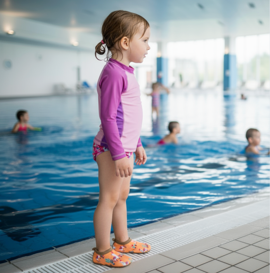 Slip Stopper Schwimmsocken für Kinder