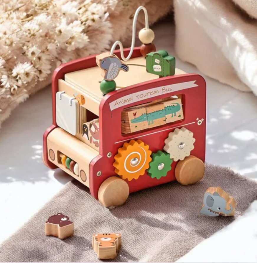 Baby Holz-Aktivitätsauto