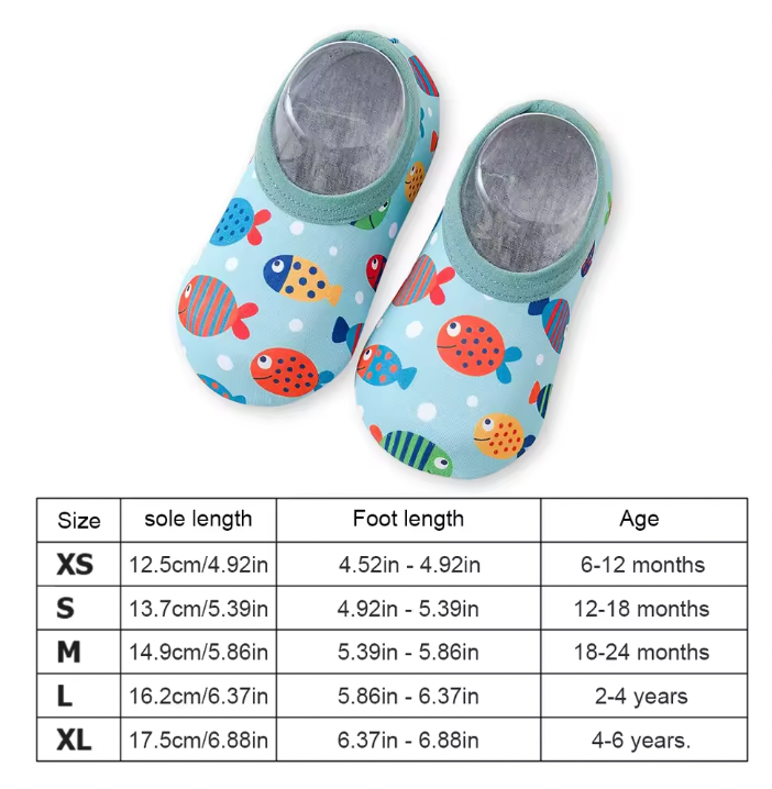 Slip Stopper Schwimmsocken für Kinder