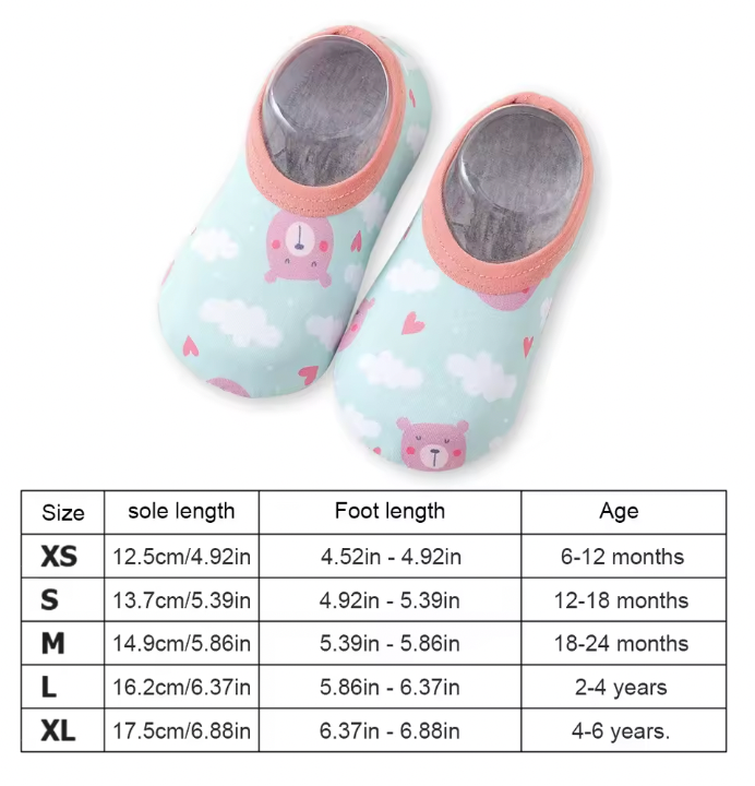 Slip Stopper Schwimmsocken für Kinder