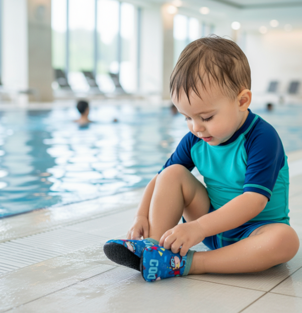 SlipStop Schwimmsocken für Kinder