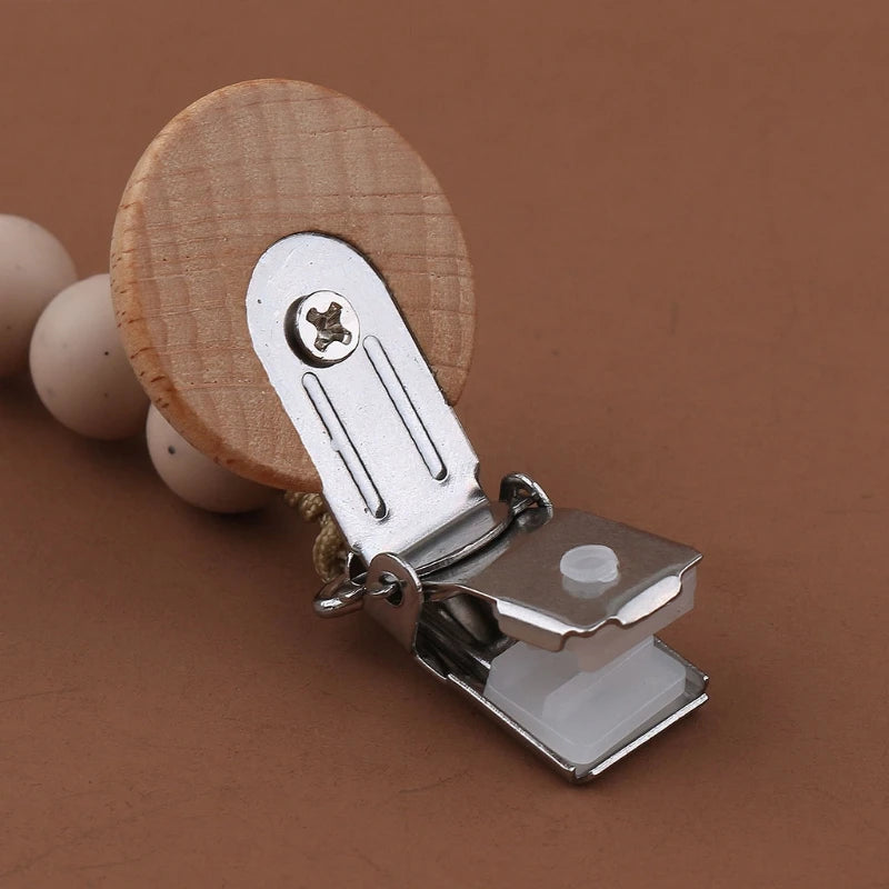 Farbenfrohe Schnullerkette