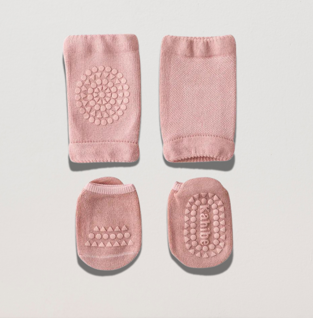 Baby Knieschützer & Anti-Rutsch Socken