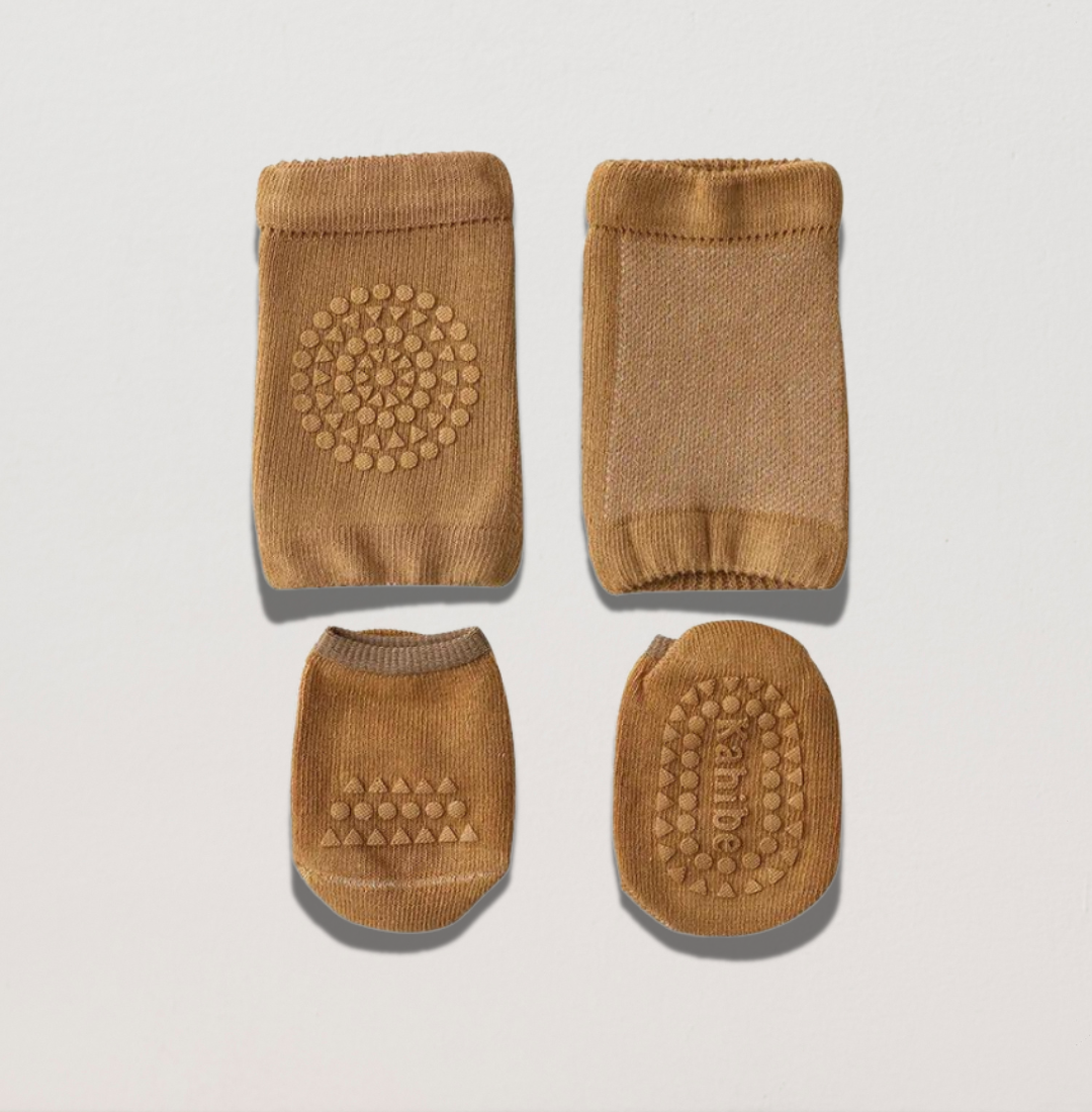 Baby Knieschützer & Anti-Rutsch Socken