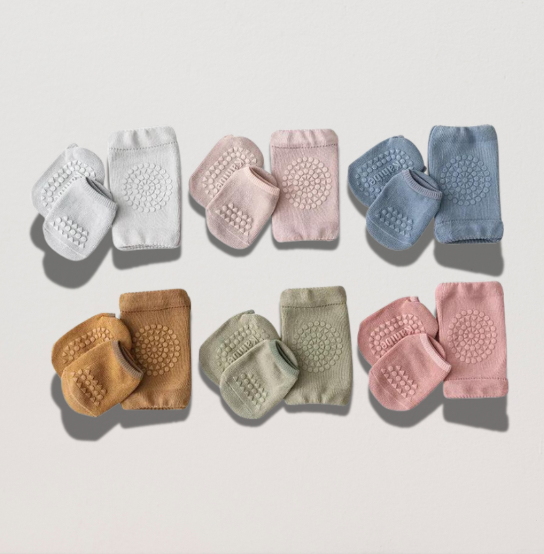 Baby Knieschützer & Anti-Rutsch Socken