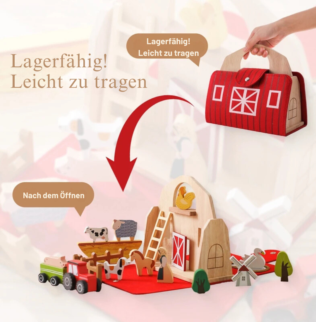 Holzspielzeug Bauernhof
