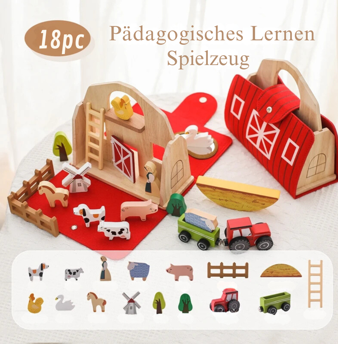 Holzspielzeug Bauernhof