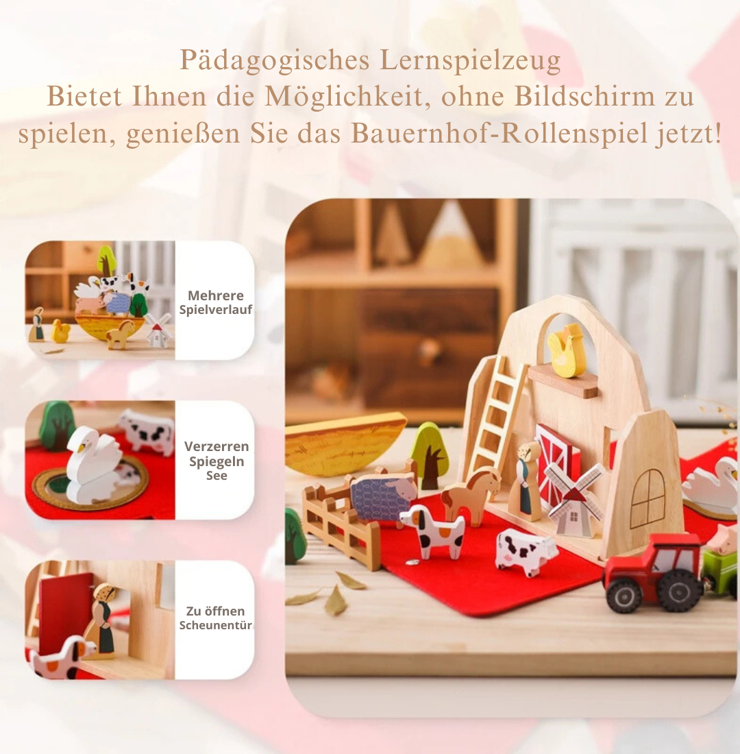 Holzspielzeug Bauernhof