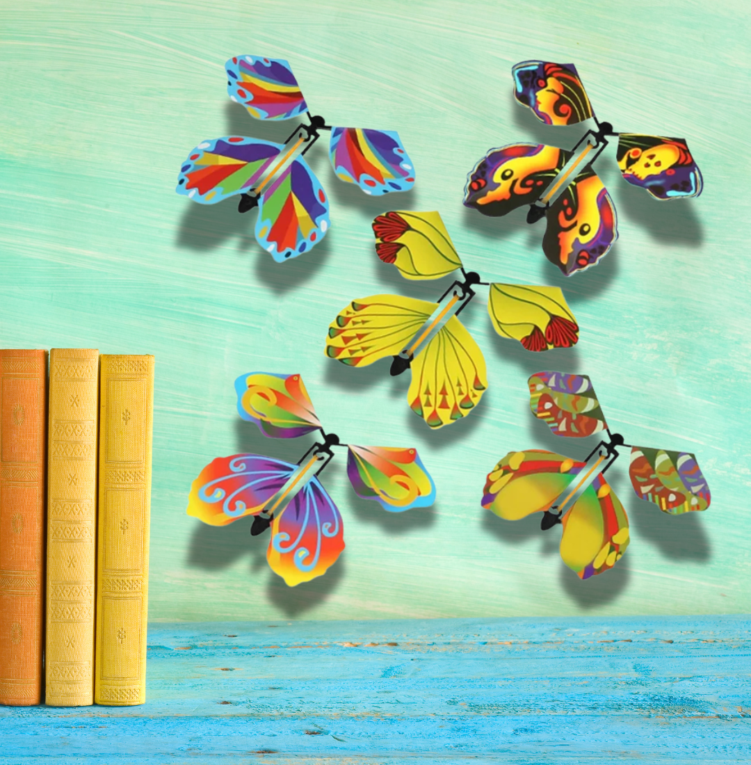 Magischer Fliegender Schmetterling