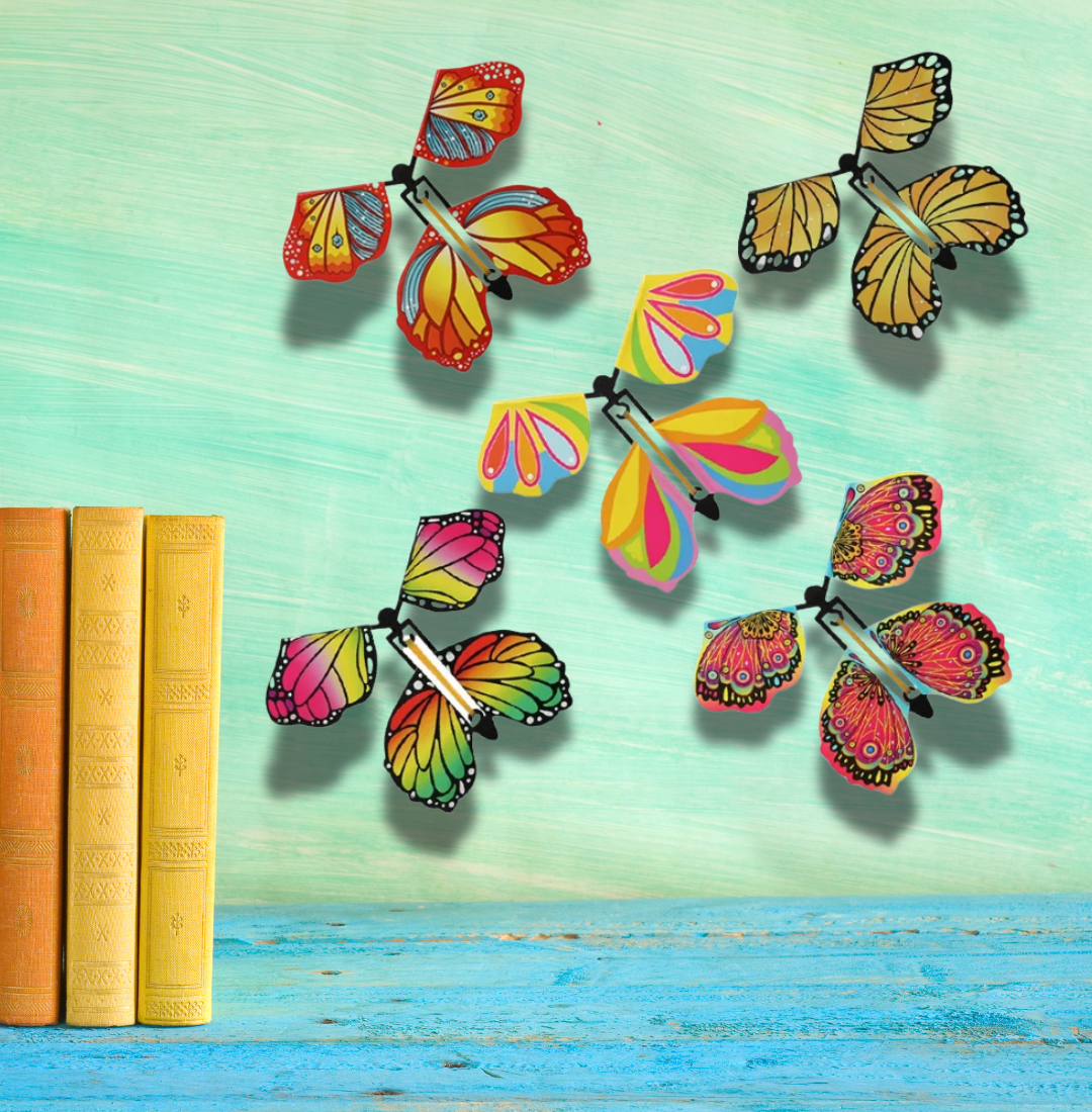 Magischer Fliegender Schmetterling