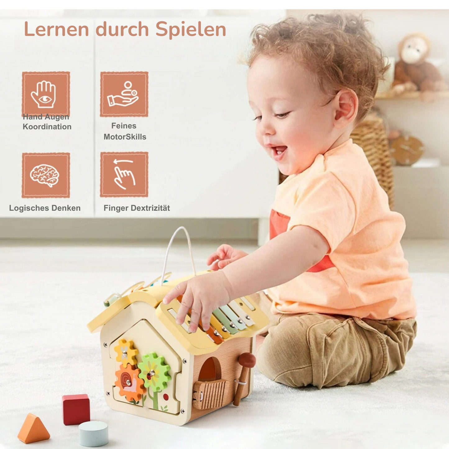 Holz-Busy-Box
