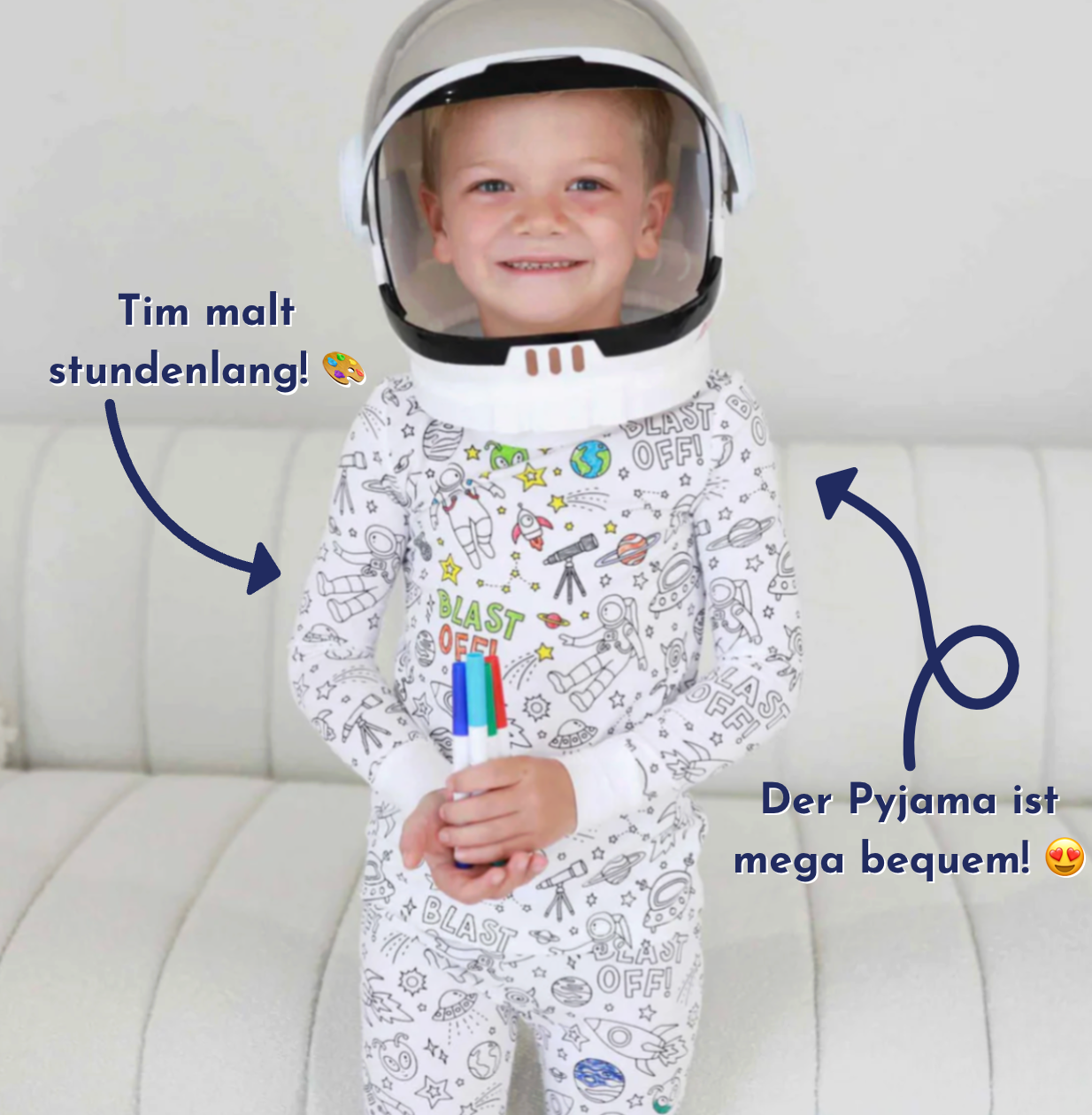 Pyjama Set & Stifte