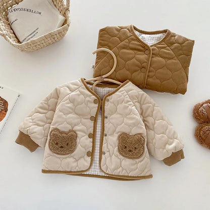 Doppelseitige Baby & Kids Winterjacken