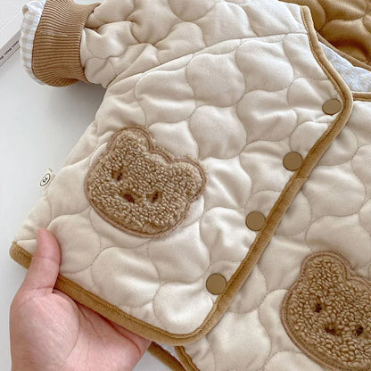 Doppelseitige Baby & Kids Winterjacken