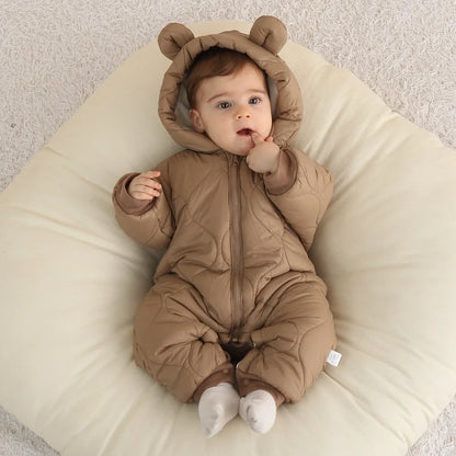 Gefütterter Baby-Overall