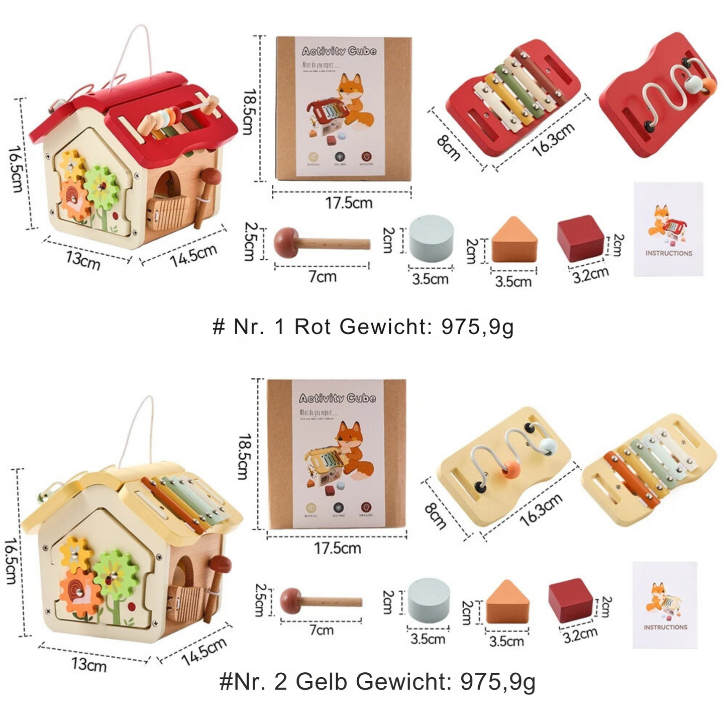 Holz-Busy-Box