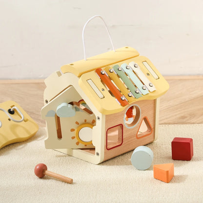 Holz-Busy-Box