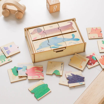 Holz Puzzel