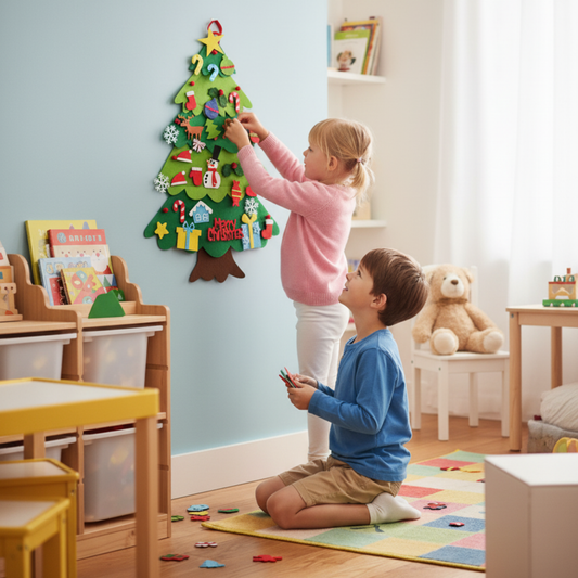 Filz Weihnachtsbaum Set